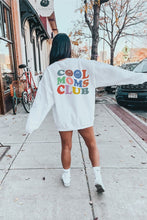 Load image into Gallery viewer, Cool Moms Club Smiley Comfort Color Sweatshirt