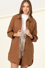 Load image into Gallery viewer, SWEET FLING OVERSIZED SHIRT JACKET
