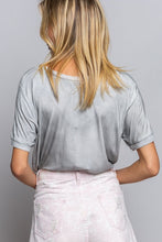 Load image into Gallery viewer, Girly Meets Basic Short Sleeve Top