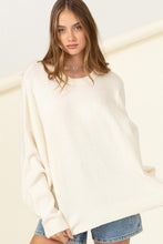 Load image into Gallery viewer, RELAXING RETREAT OVERSIZED SWEATER