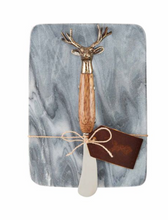 Load image into Gallery viewer, Deer Marble Mudpie Board Set