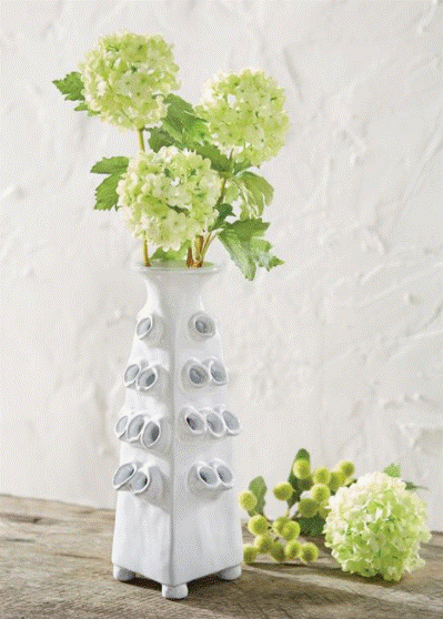 Pierced Organic Vase