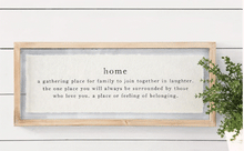 Load image into Gallery viewer, Definition Glass Plaque