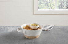 Load image into Gallery viewer, Stoneware Chip &amp; Dip Set